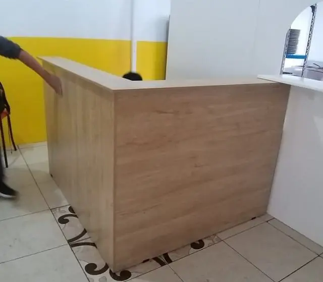 Counter en L en Melamina