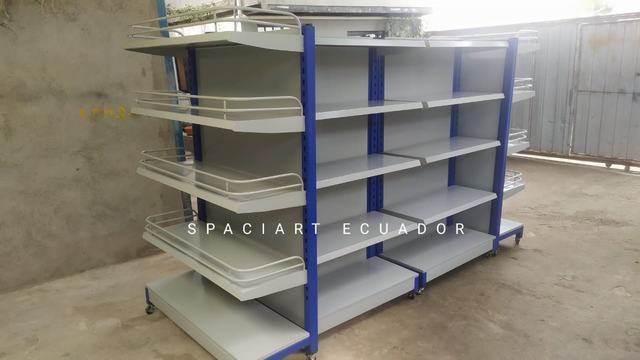 Góndolas perchas para Supermercado